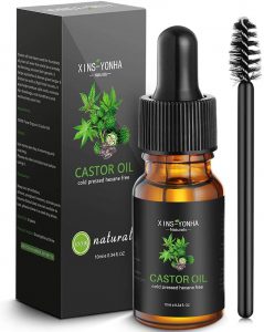 castor oil for pubic hair