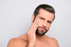 how to have clear skin male