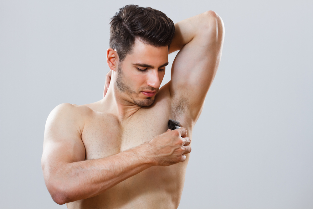 how to trim armpit hair
